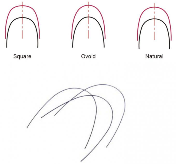 Ανώτερο Orthodontic Archwires/0,016 * καλώδια NItI 0,016 ιντσών Orthodontics