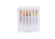 NITI 25mm 31mm Dental Rotary Files Endo Root Canal 6 Pcs / Package